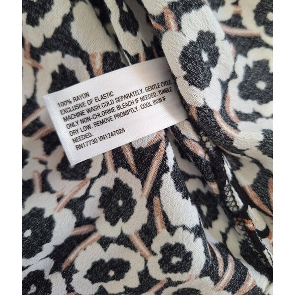 Diane Von Furstenberg For Target Smocked Midi DressTie Strap Poppy Size XXS - Picture 7 of 10